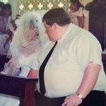 Wedding Day with my (future) wife. We have now been married 27 years.